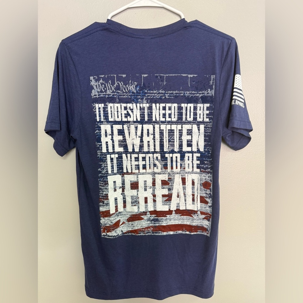Nine Line Reread not Rewritten shirt